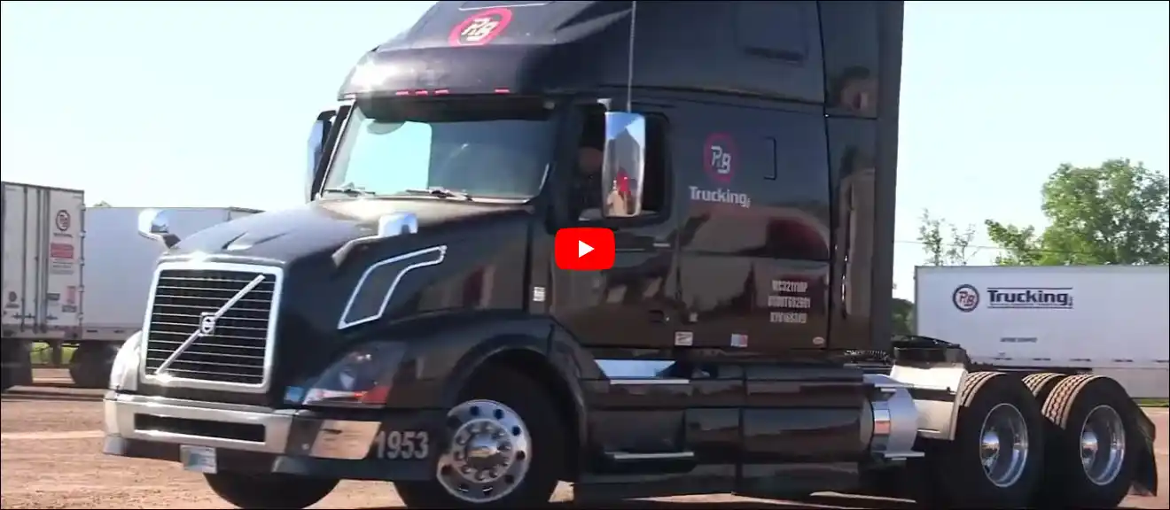 P & B Trucking Services Showcase