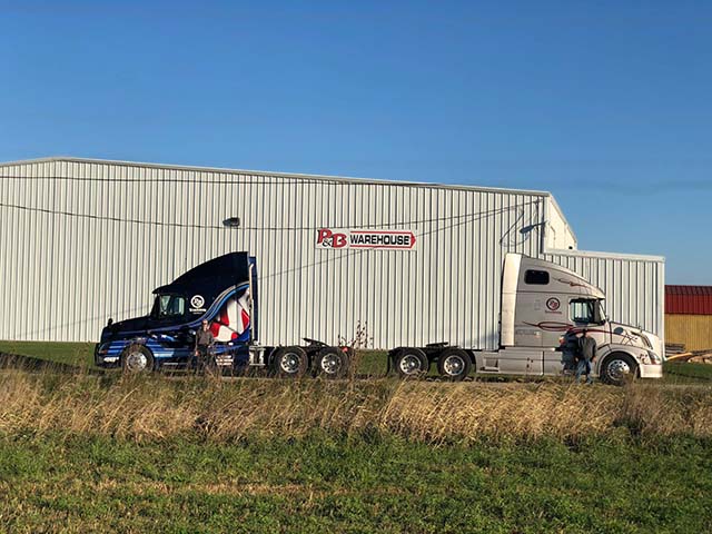 P & B Trucking Warehouse